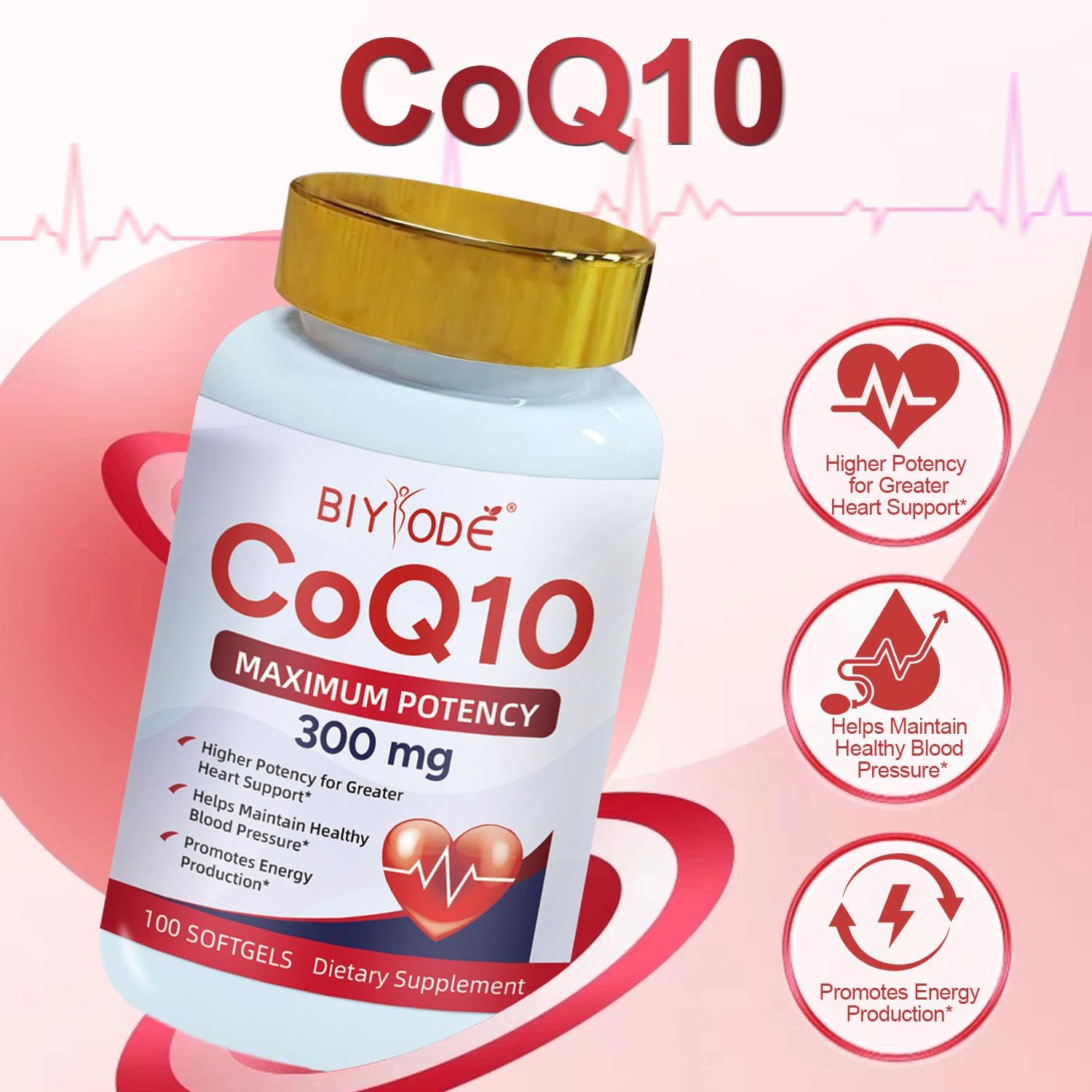 CoQ10 300mg Maximum Potency